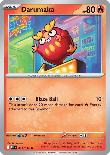 Darumaka, ME02: Phantasmal Flames 015/094