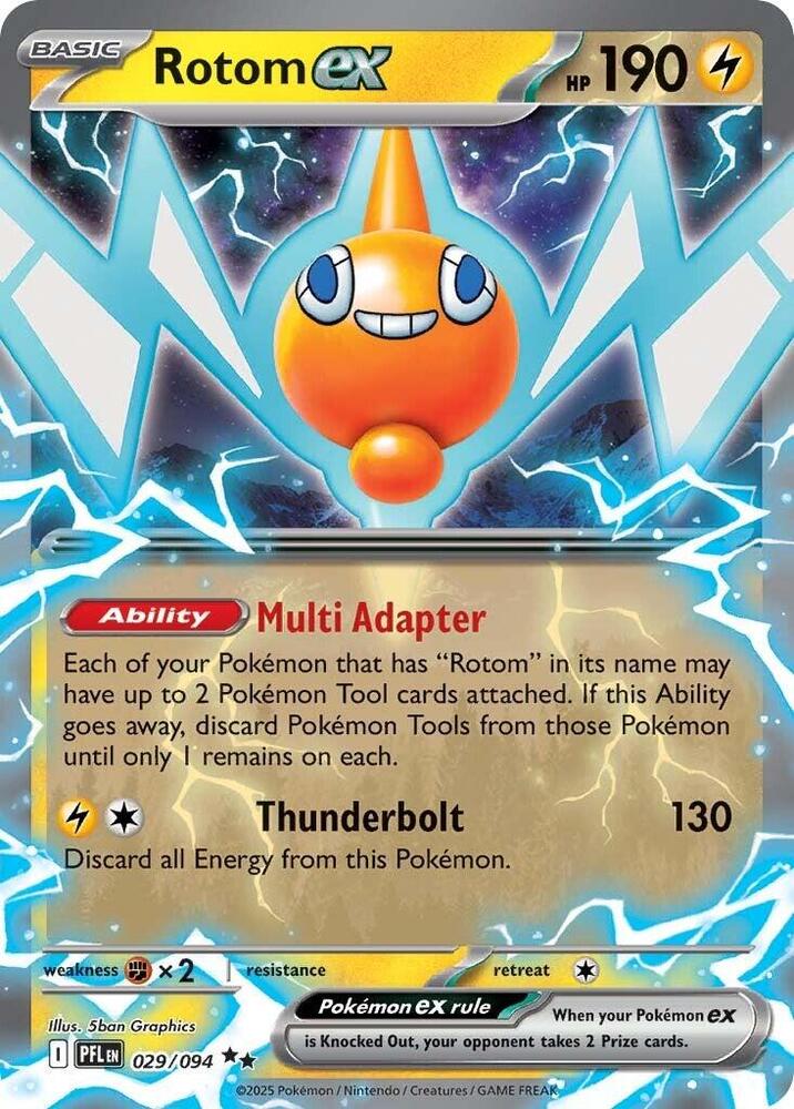 Rotom ex - 029/094, ME02: Phantasmal Flames 029/094