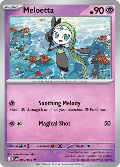 Meloetta, ME02: Phantasmal Flames 040/094