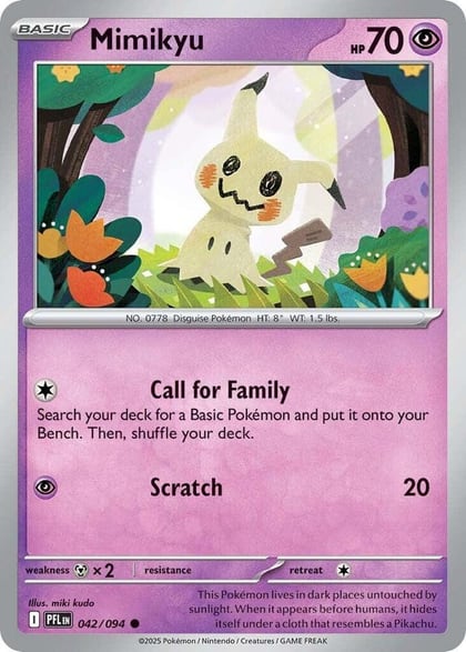 Mimikyu, ME02: Phantasmal Flames 042/094