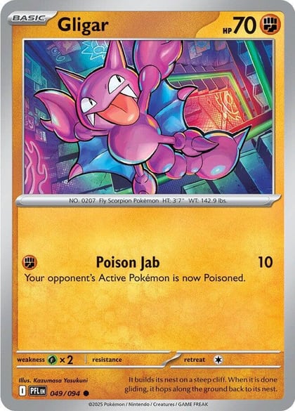 Gligar, ME02: Phantasmal Flames 049/094