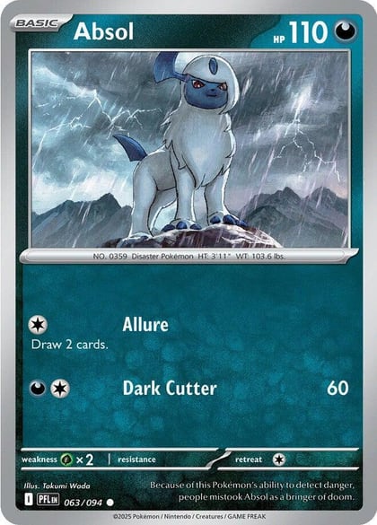 Absol, ME02: Phantasmal Flames 063/094