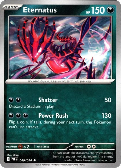 Eternatus, ME02: Phantasmal Flames 069/094