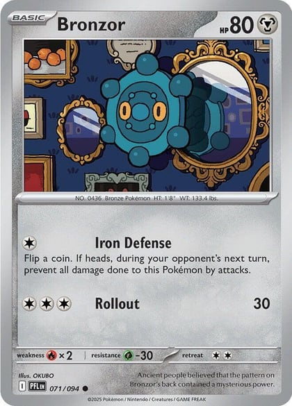 Bronzor, ME02: Phantasmal Flames 071/094