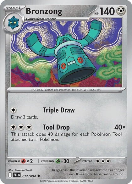Bronzong, ME02: Phantasmal Flames 072/094