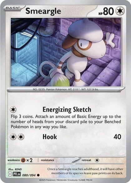 Smeargle, ME02: Phantasmal Flames 080/094