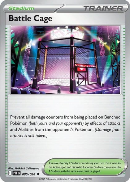 Battle Cage - 085/094, ME02: Phantasmal Flames 085/094