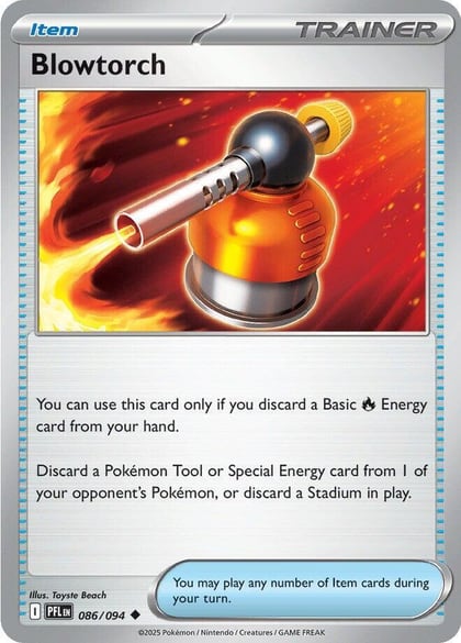 Blowtorch - 086/094, ME02: Phantasmal Flames 086/094