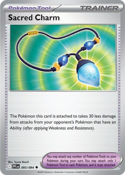 Sacred Charm - 093/094, ME02: Phantasmal Flames 093/094