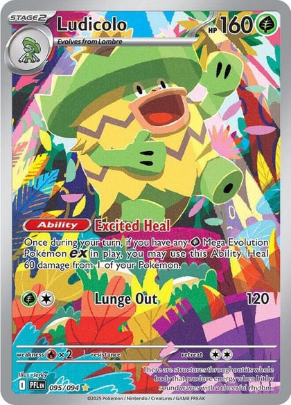 Ludicolo - 095/094, ME02: Phantasmal Flames 095/094
