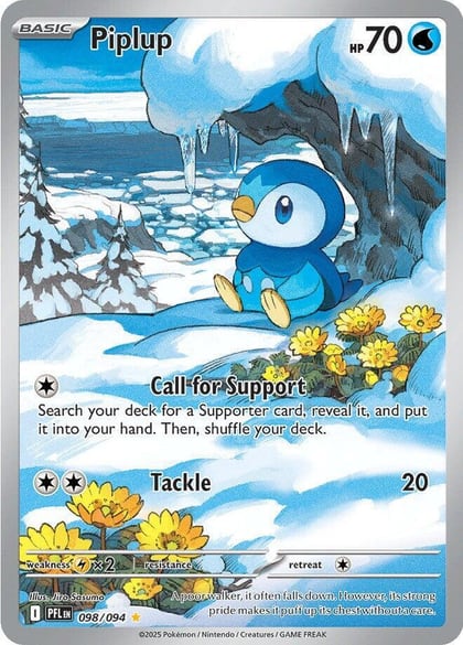 Piplup - 098/094, ME02: Phantasmal Flames 098/094