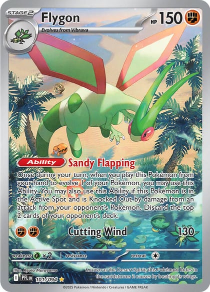 Flygon - 101/094, ME02: Phantasmal Flames 101/094