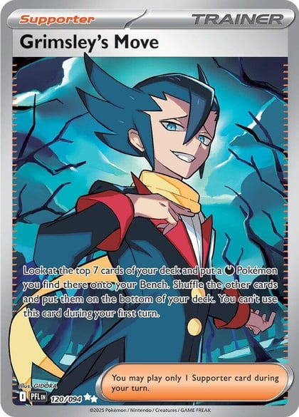 Grimsley's Move - 120/094, ME02: Phantasmal Flames 120/094