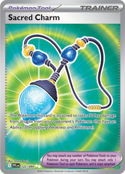 Sacred Charm - 122/094, ME02: Phantasmal Flames 122/094