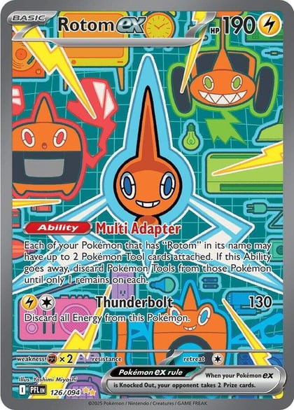 Rotom ex - 126/094, ME02: Phantasmal Flames 126/094