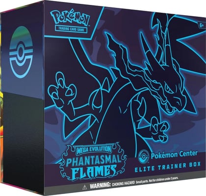 Phantasmal Flames Pokemon Center Elite Trainer Box (Exclusive), ME02: Phantasmal Flames P654135