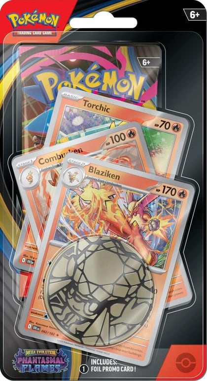 Phantasmal Flames Premium Checklane Blister [Blaziken], ME02: Phantasmal Flames P654147