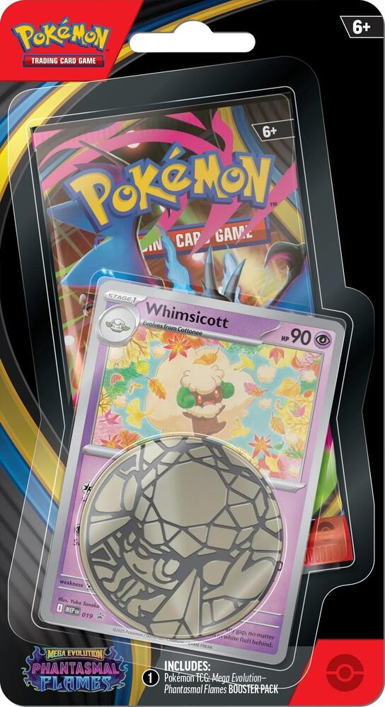 Phantasmal Flames Single Pack Blister [Whimsicott], ME02: Phantasmal Flames P654150
