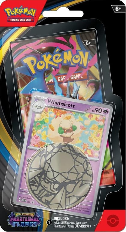 Phantasmal Flames Single Pack Blister [Whimsicott], ME02: Phantasmal Flames P654150