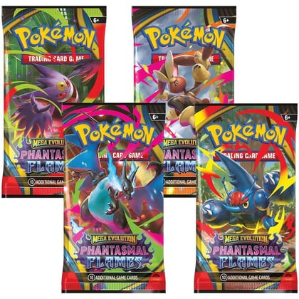 Phantasmal Flames Booster Pack Art Bundle [Set of 4], ME02: Phantasmal Flames P654174