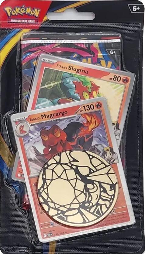 Phantasmal Flames Premium Checklane Blister [Ethan's Magcargo], ME02: Phantasmal Flames P672588
