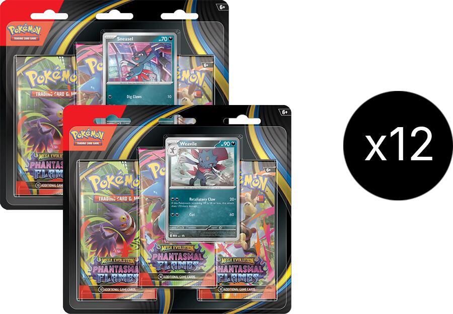 Phantasmal Flames 3-Pack Blister Case, ME02: Phantasmal Flames P685215