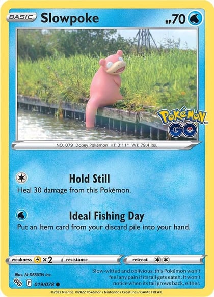 Slowpoke, Pokemon GO 019/078