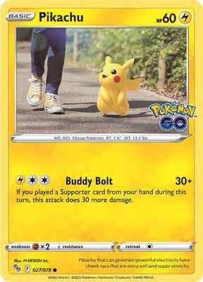 Pikachu (27), Pokemon GO 027/078