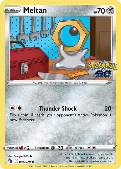 Meltan, Pokemon GO 045/078