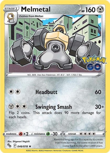 Melmetal, Pokemon GO 046/078