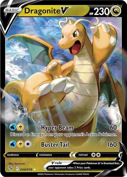 Dragonite V, Pokemon GO 049/078