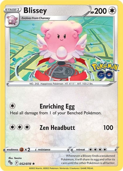Blissey, Pokemon GO 052/078