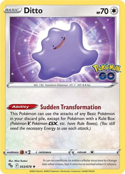 Ditto, Pokemon GO 053/078