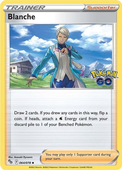 Blanche, Pokemon GO 064/078