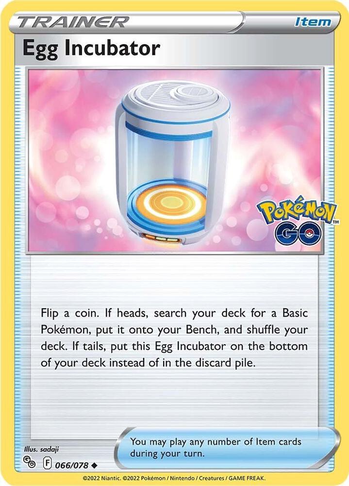 Egg Incubator, Pokemon GO 066/078