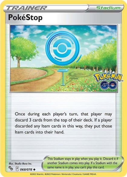 PokeStop, Pokemon GO 068/078