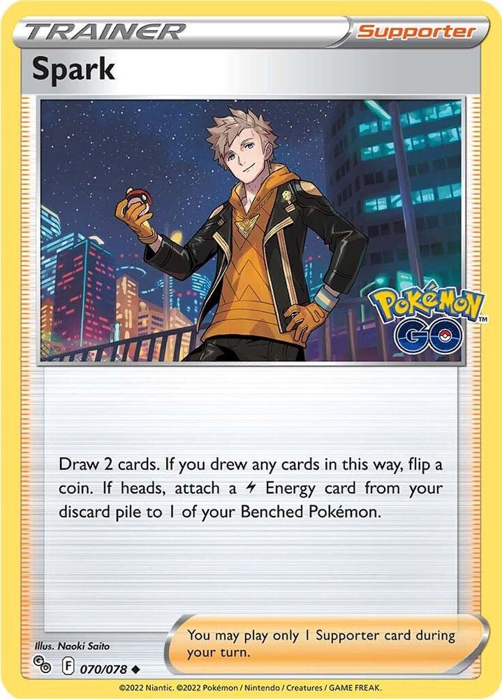Spark, Pokemon GO 070/078