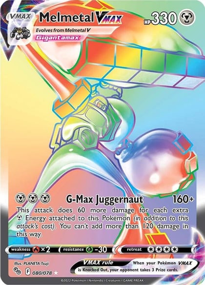 Melmetal VMAX (Secret), Pokemon GO 080/078