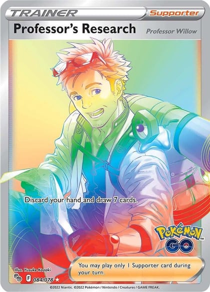 Professor's Research [Professor Willow] (Secret), Pokemon GO 084/078