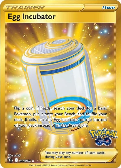 Egg Incubator (Secret), Pokemon GO 087/078