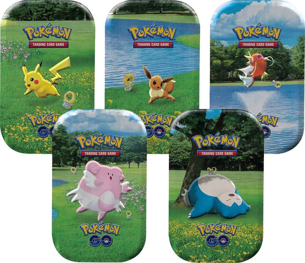 Pokemon GO Mini Tin [Set of 5], Pokemon GO P271500