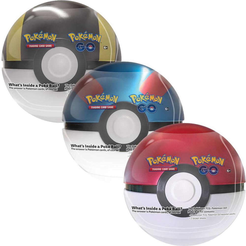 Pokemon GO Poke Ball Tin [Set of 3], Pokemon GO P271501