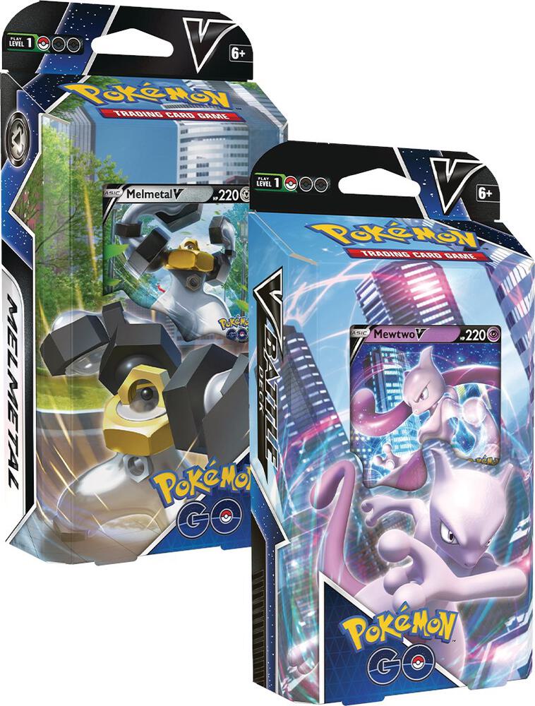 Pokemon GO Melmetal V/Mewtwo V Battle Decks [Set of 2], Pokemon GO P271504