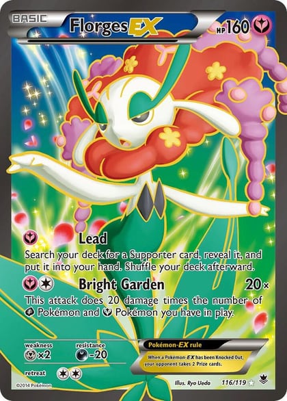 Florges EX (116 Full Art), XY - Phantom Forces 116/119
