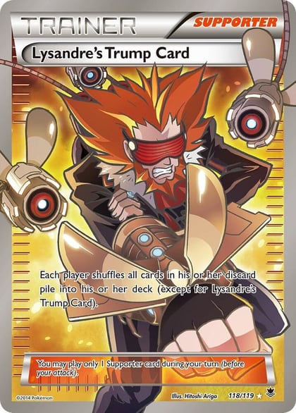 Lysandre's Trump Card (118 Full Art), XY - Phantom Forces 118/119