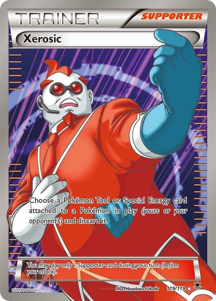 Xerosic (119 Full Art), XY - Phantom Forces 119/119