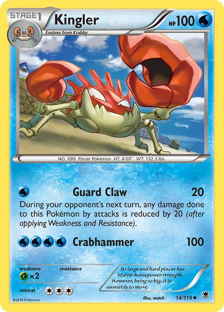 Kingler, XY - Phantom Forces 14/119