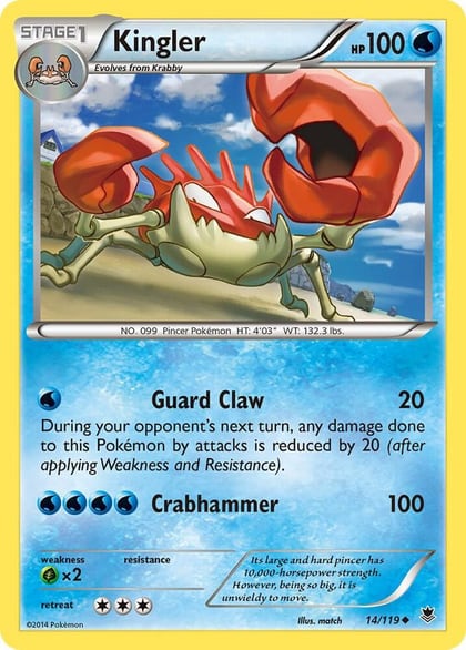Kingler, XY - Phantom Forces 14/119