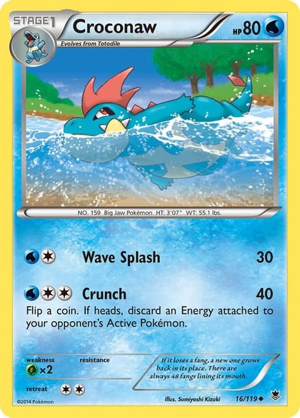 Croconaw, XY - Phantom Forces 16/119