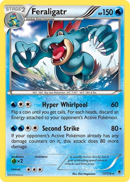 Feraligatr, XY - Phantom Forces 17/119